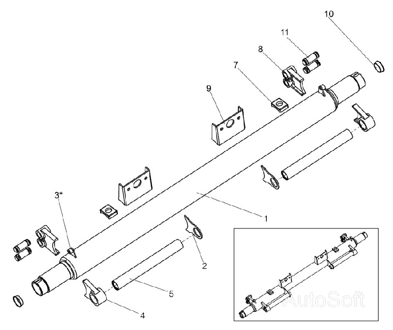 Балка оси