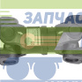 Вал карданный (418 мм) КАМАЗ u43114-2202011-01